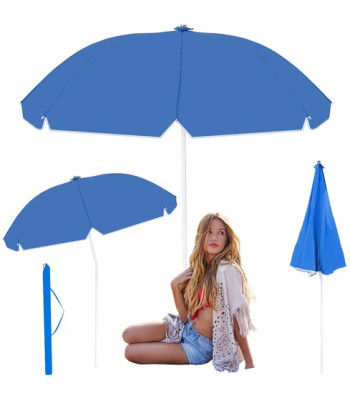 Paplūdimio/sodo skėtis Maljorka 2,4 m mėlynas
