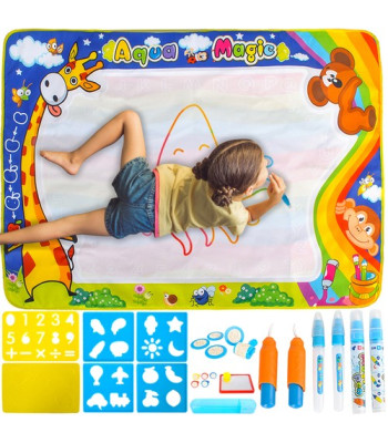 Mata Vandens Piešimui XXL 100x80cm Pilnas Rinkinys