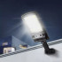 120 LED saulės šviestuvas su skydeliu Izoxis