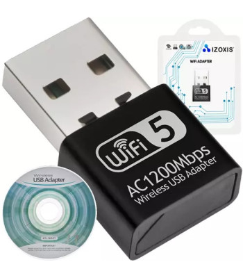 WIFI į USB adapteris 1200Mbps Izoxis 19181