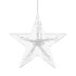 Kalėdinė daugiaspalvė LED dekoracija - girlianda Snaigės ir Žvaigždės 5,4m