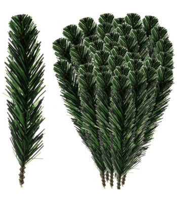 Dirbtinės šakos eglutėms 21 cm - 40 vnt. Ruhhy 22512