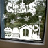 Kalėdiniai langų lipdukai Ruhhy 22305