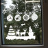 Kalėdiniai langų lipdukai Ruhhy 22253