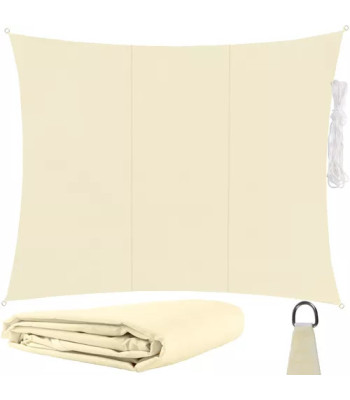 Apsauginis Saulės Burė 4x3m - smėlinis Gardlov 23144