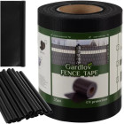 Tvoros juosta su 25 klipsais, 0,19 x 35 m (450g/m²), juoda