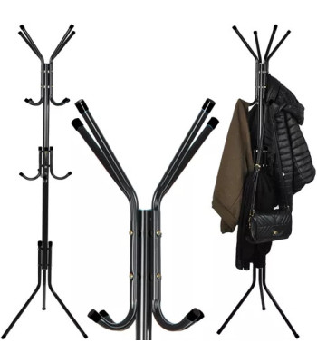 Stovimas drabužių kabykla 170 cm - juoda Ruhhy 23815