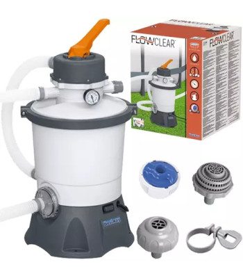Baseinų smėlio pompa 3028 l/h BESTWAY 58515