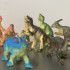 Dinozaurų figūrėlių rinkinys