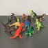 Dinozaurų figūrėlių rinkinys