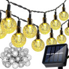 girlianda saulės energija