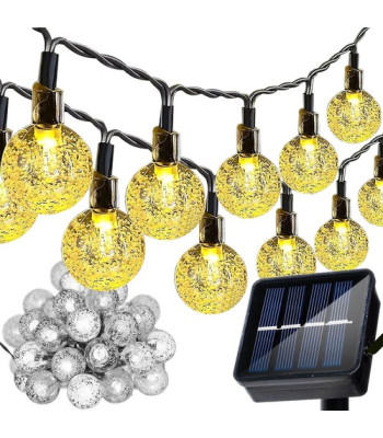 girlianda saulės energija