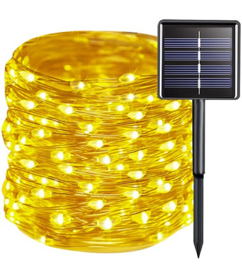 Girlianda saulės energija 15m IP44 Gardlov