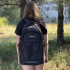 Didelis Juodas Kuprinė 45L Talpos
