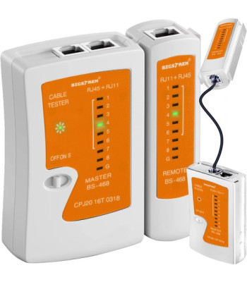 Testeriai kabeliams RJ45/RJ11