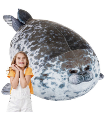 Pliušinė lėlė - ruonis 60 cm Kruzzel 24644