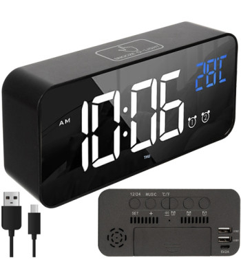 Budilnik LED Izoxis 24736