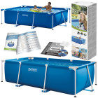 Didelis stačiakampio formos karkasinis baseinas, Intex Rectangular Frame 300 × 200 × 75 cm