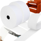 Lipni Velcro Juosta 5m x 5cm Balta