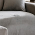 Sofa užvalkalas 145-185 cm šviesiai pilkas RUHHY