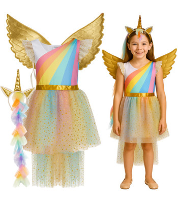 Vienaragio kostiumas 130-140 cm Kruzzel 26677