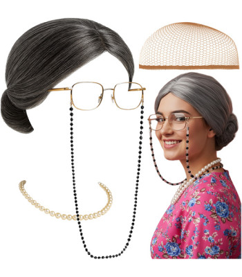 Močiutės kostiumas 5 vnt. RUHHY 26149