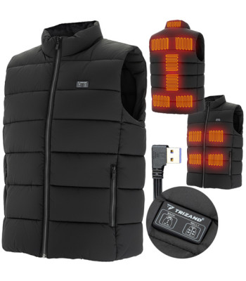 Šildoma liemenė XL USB Trizand 26542