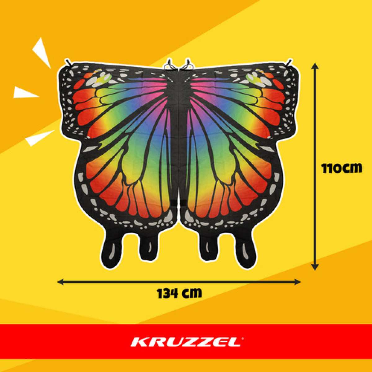 Vaikiškas Drugelio Kostiumas KRUZZEL
