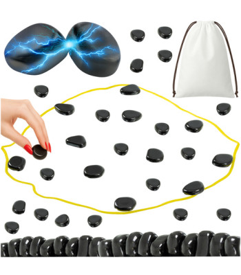 Kruzzel magnetiniai akmenys žaidimams, 40 vnt.