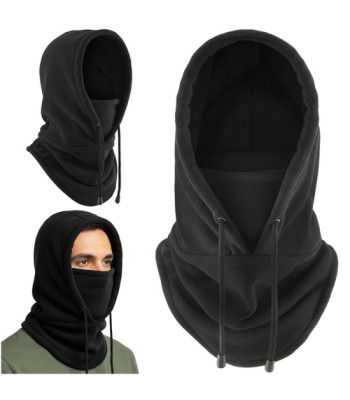 Žieminė kepurė ir mova - juoda Trizand 26127