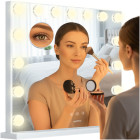 Kosmetinis veidrodis LED Soulima 58x46 cm