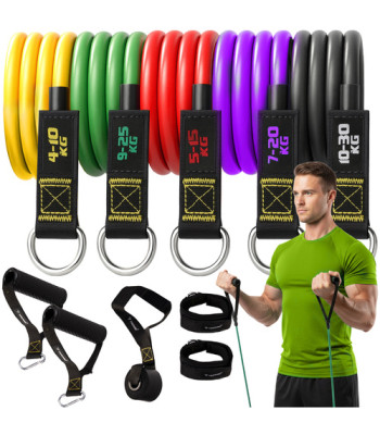 Treniruočių gumų rinkinys - 5 vnt. Trizand 25880