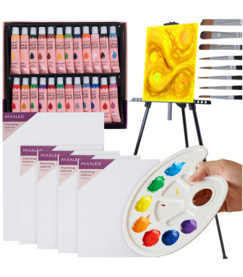 Kūrybinis tapybos rinkinys 41 dalių Maaleo 26800