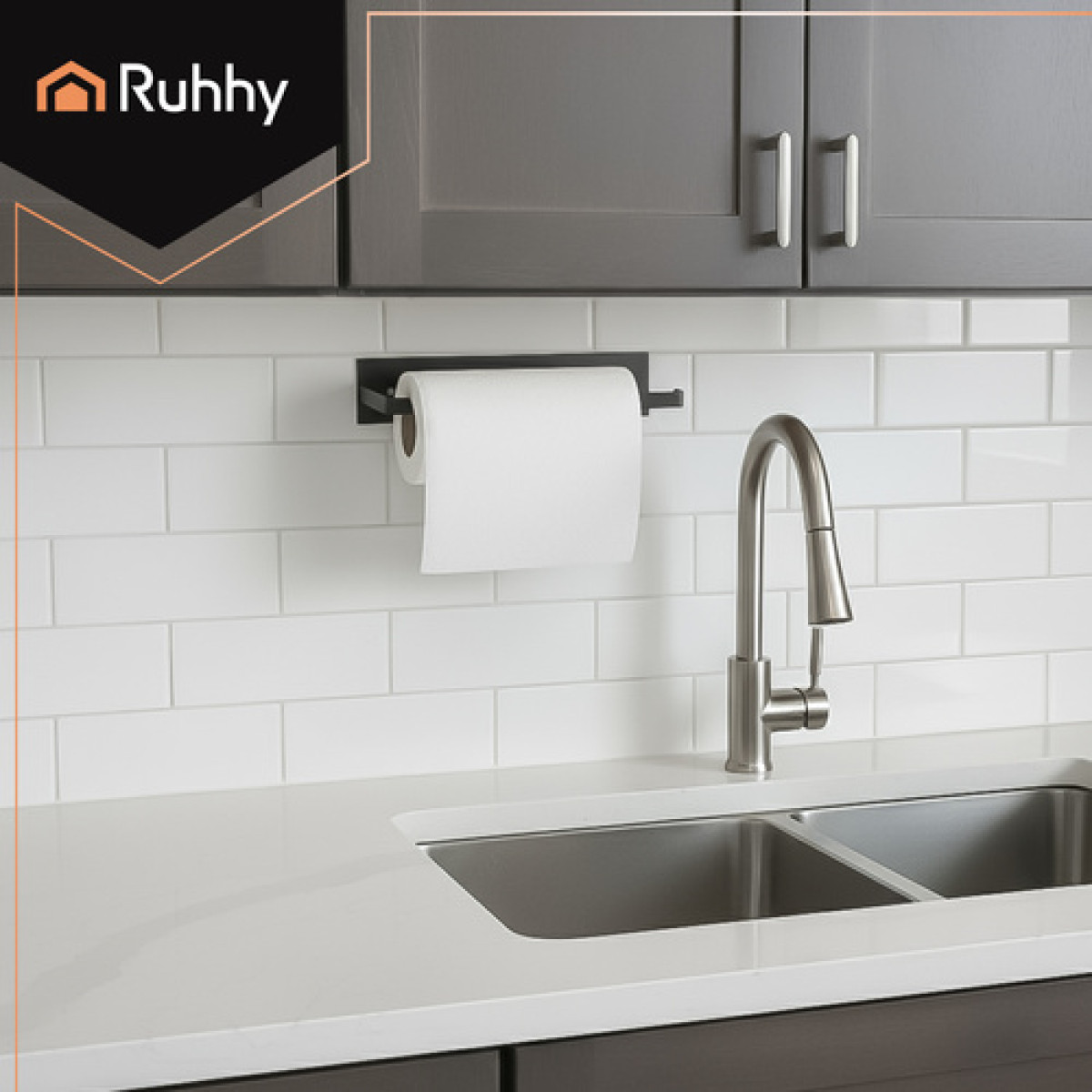 Ruhhy 26798 popierinių rankšluosčių laikiklis