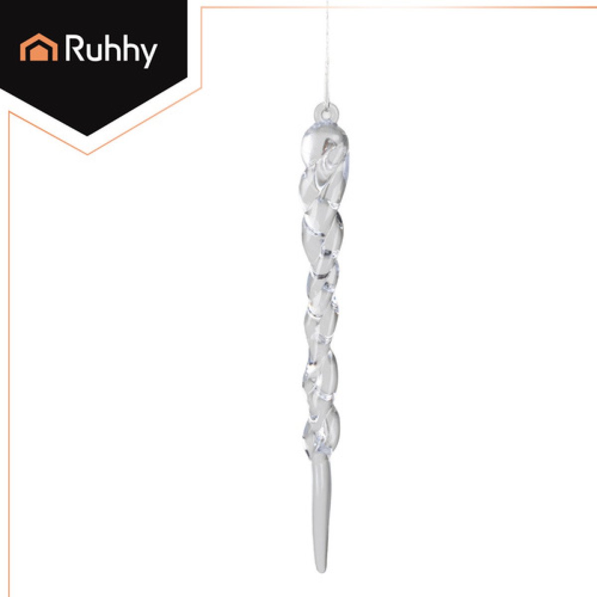 Kalėdinių eglutės varvekliai 12 vnt. Ruhhy 25377