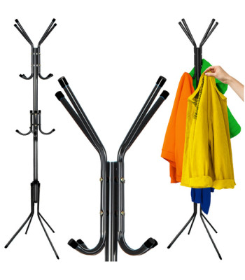 Wieszak stovimas 170 cm - juodas Ruhhy 26362