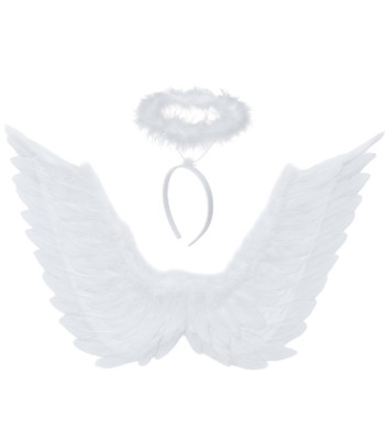 Angelo sparnai su aureole