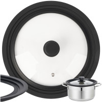 Universalus silikoninis dangtis 3 viename RUHHY 28/30/32 cm