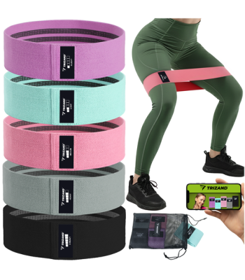 Trizand pasipriešinimo gumų rinkinys - 5 vnt.