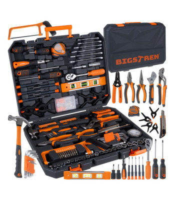 Įrankių rinkinys su lagaminu 168 vnt. Bigstren 26475