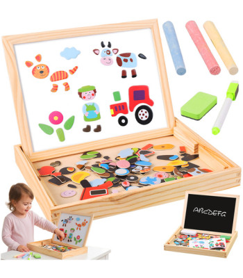 Dvipusė edukacinė lenta Kruzzel 25637