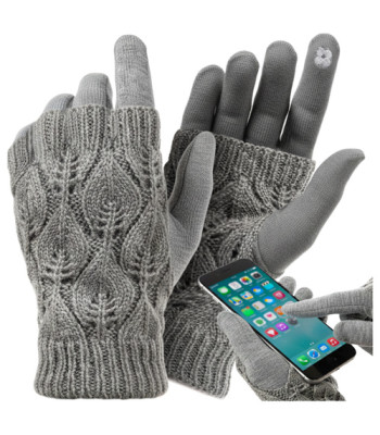 Pilkosios lietimo pirštinės R26073 - Trizand