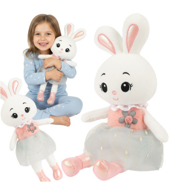 Kruzzel 45 cm pliušinis triušiukas