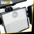 Saulės lempa 167 LED 500 lm Izoxis