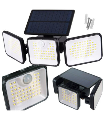 Saulės šviestuvas 180 LED IZOXIS