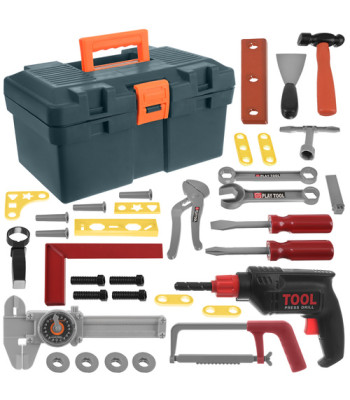 Vaikų įrankių dėžė ISO TRADE 26694, 32 elementai