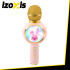 „Izoxis 27048“ rožinis belaidis karaoke mikrofonas