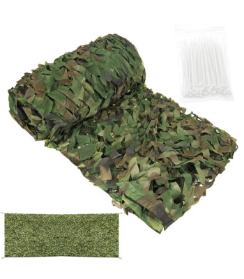 Maskuojanti tinklas 3x6m + 100 tvirtinimo juostelių Gardlov