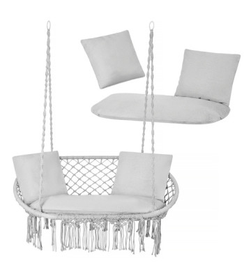 Poduška sodo sūpuoklėms Gardlov dviguba - pilka