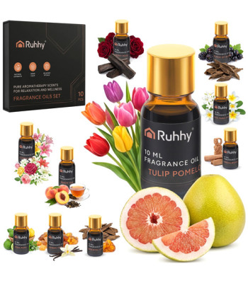 Aromatiniai aliejai - 10vnt. 10ml RUHHY